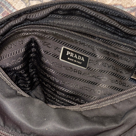 Prada Black Nylon Messenger Crossbody Bag - Picture 5 of 6